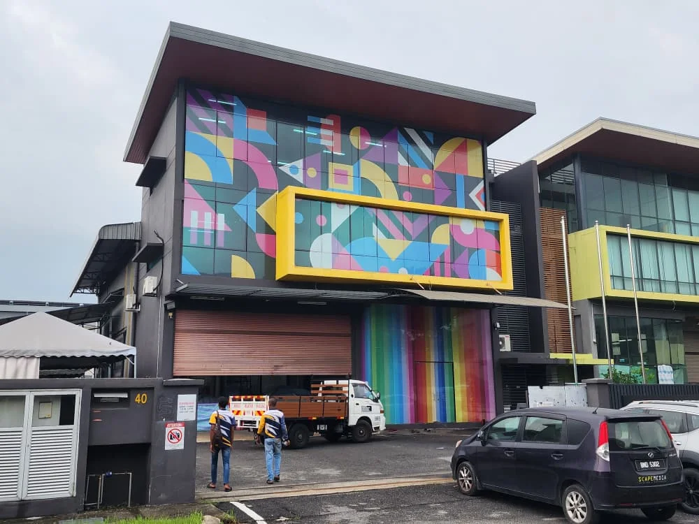 Scapemedia production facility in Klang