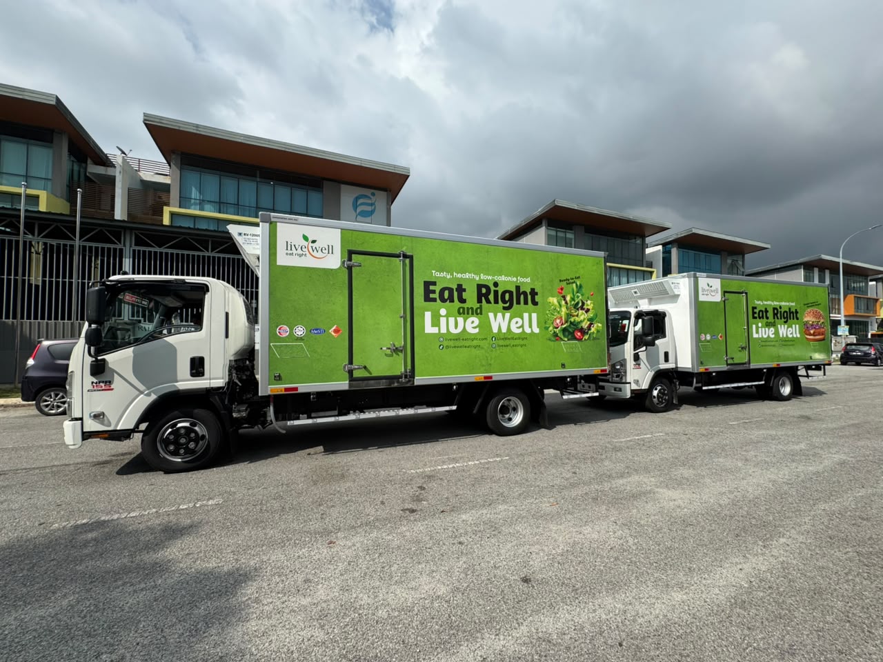 Standard lorry wrap
