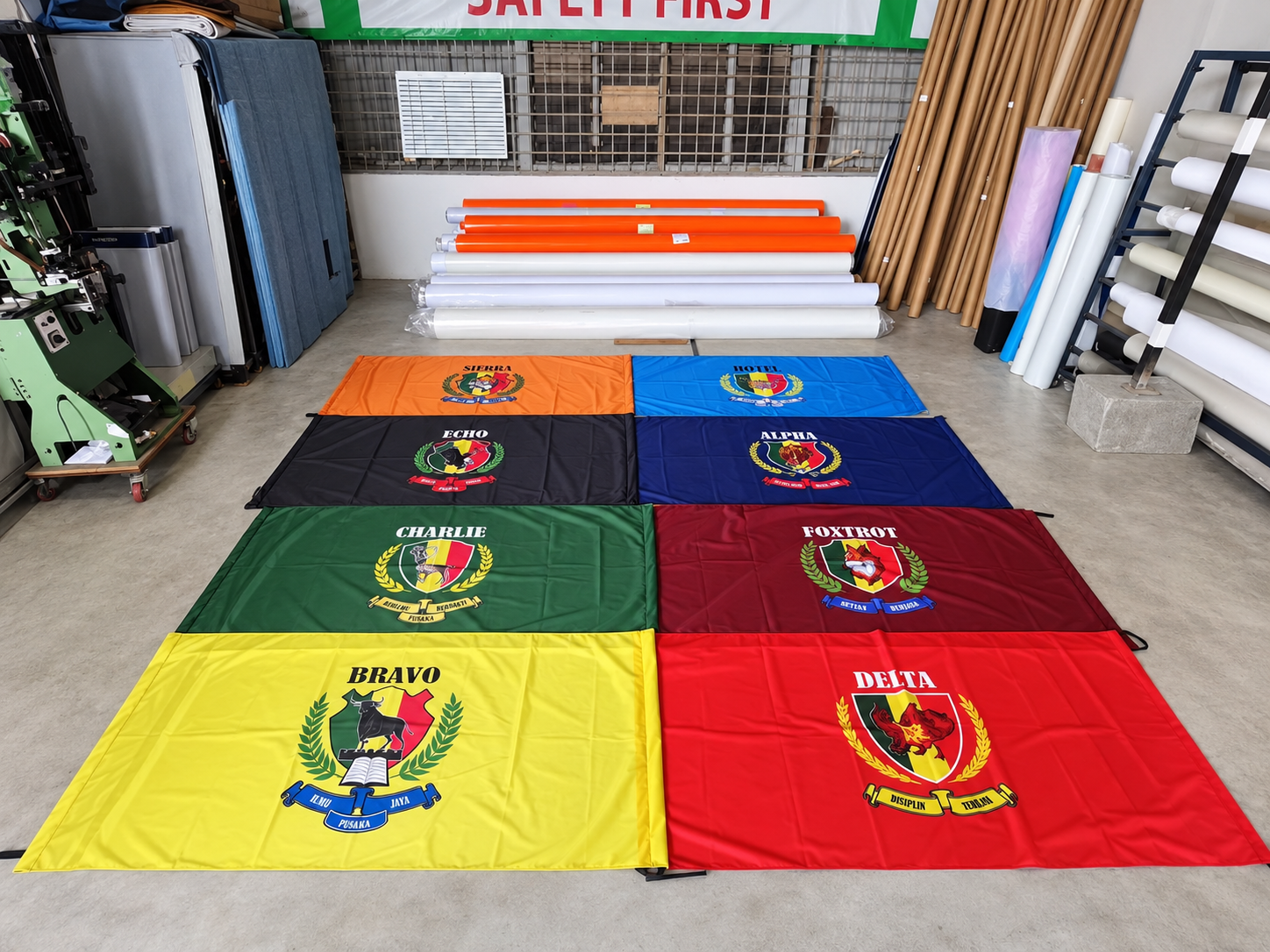 Custom flags