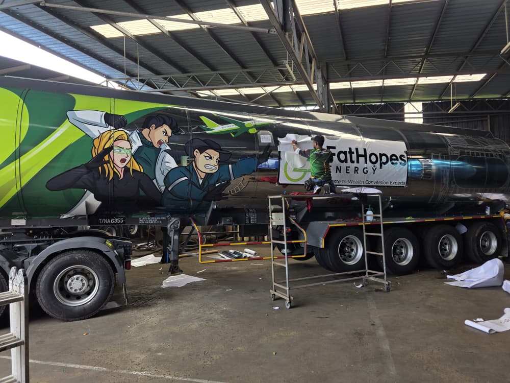Fleet wrap installation