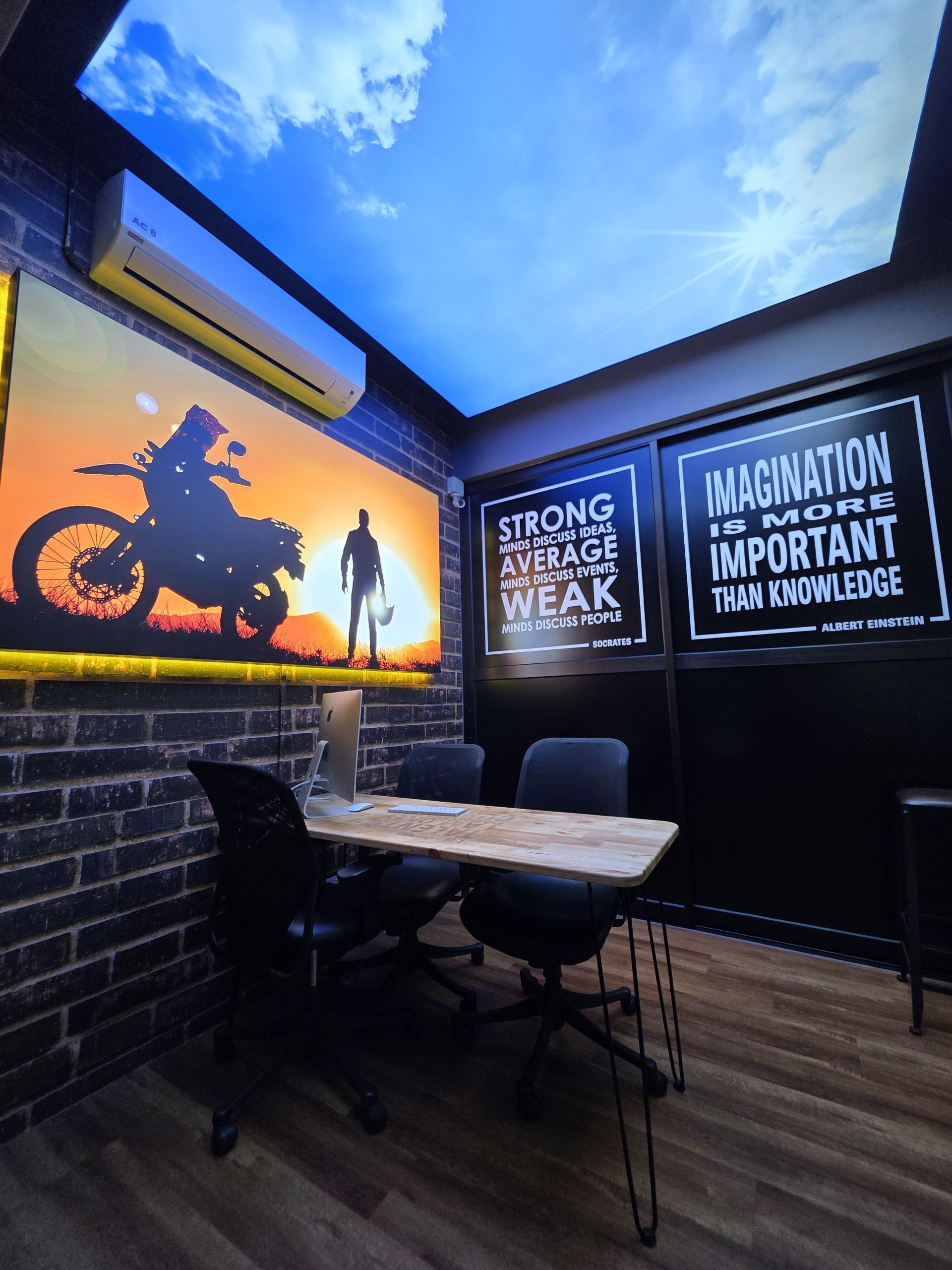ACP signage / ceiling lightbox