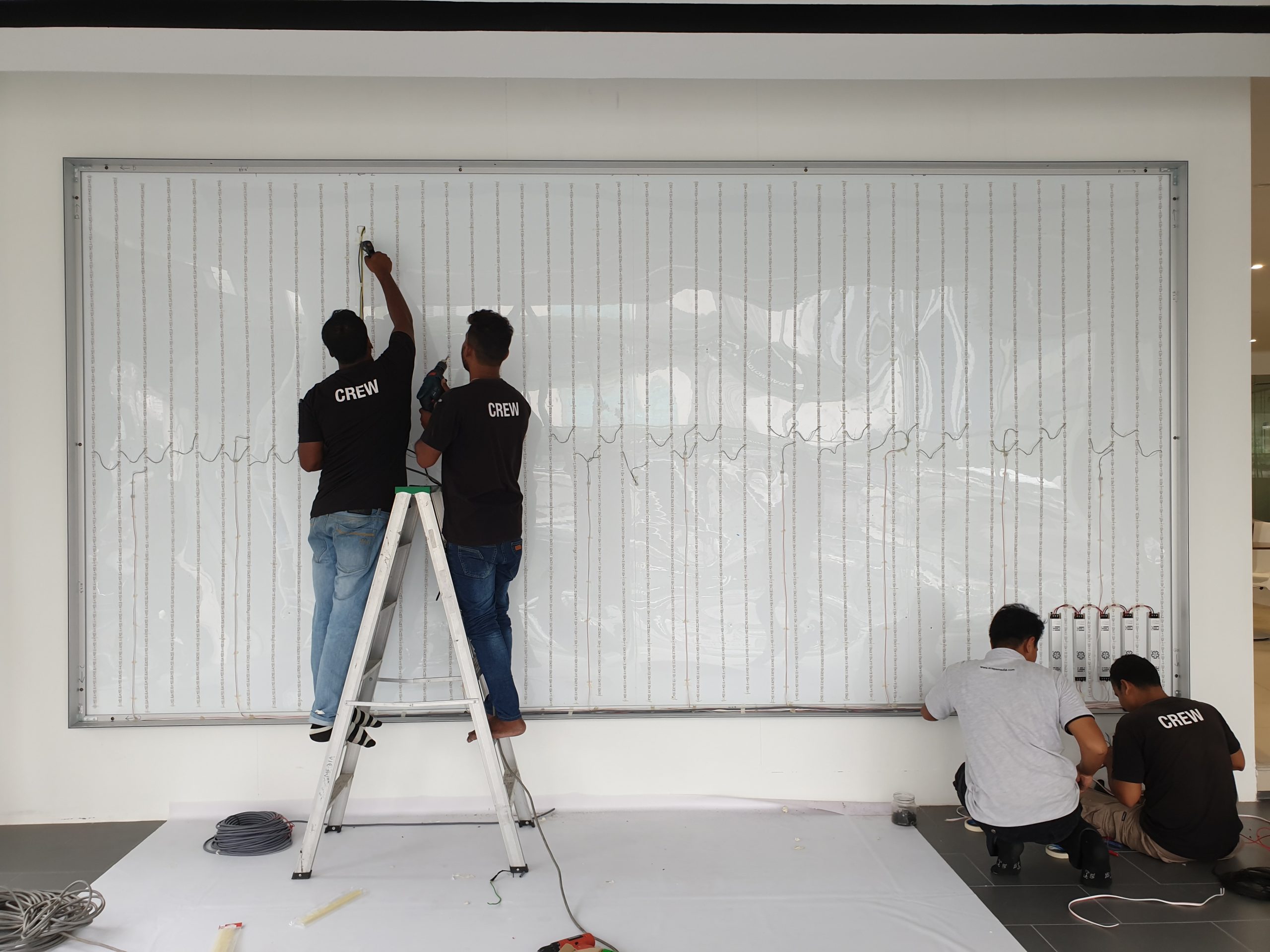 Lightbox installation