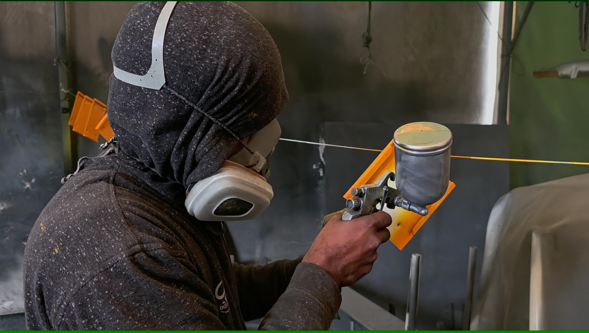 Detail spraying